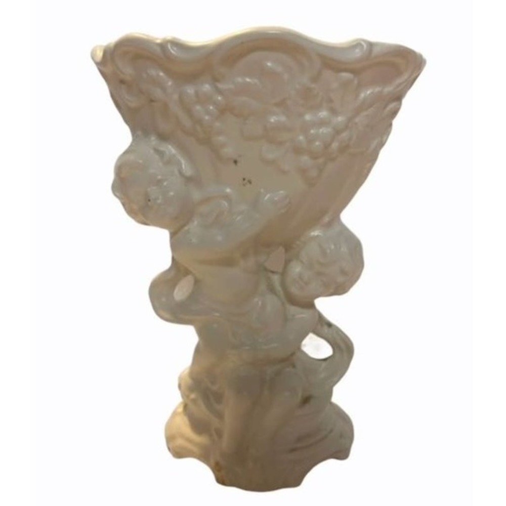 Vintage Relpo Cherub planter EUC